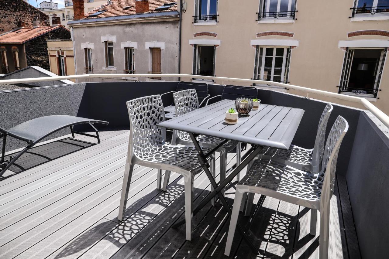 Charmant T3 Jaude + Terrasse Et Garage Clermont-Ferrand Exterior photo