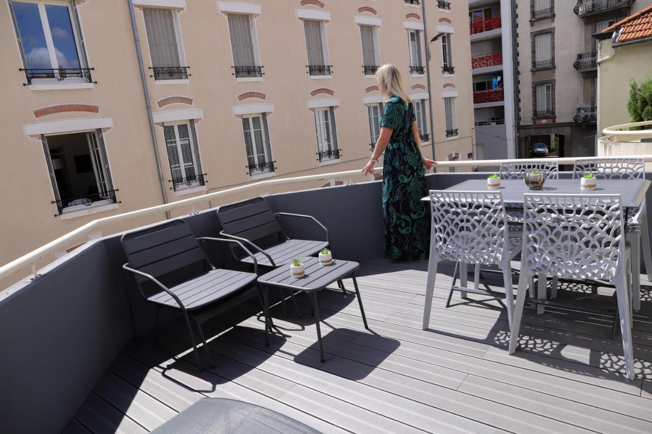 Charmant T3 Jaude + Terrasse Et Garage Clermont-Ferrand Exterior photo